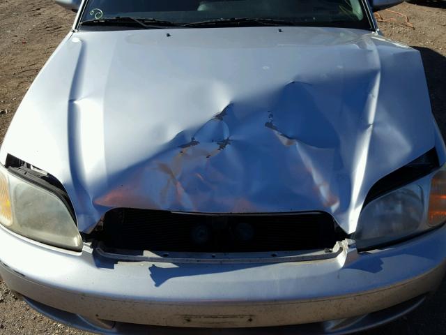 4S3BE635437210505 - 2003 SUBARU LEGACY L SILVER photo 7