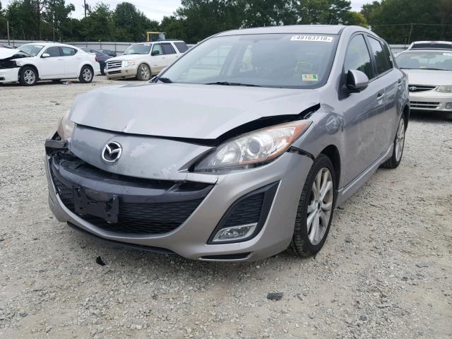 JM1BL1K69B1458866 - 2011 MAZDA 3 S SILVER photo 2