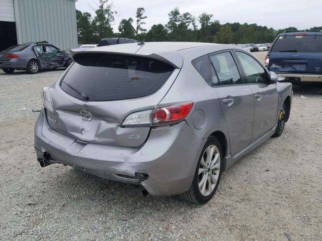 JM1BL1K69B1458866 - 2011 MAZDA 3 S SILVER photo 4