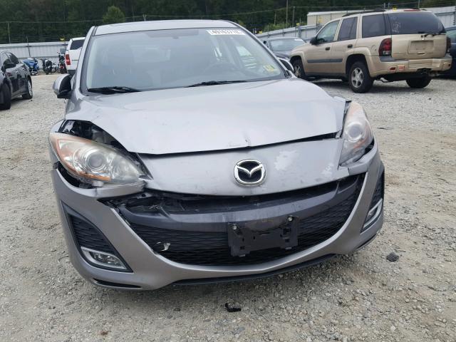 JM1BL1K69B1458866 - 2011 MAZDA 3 S SILVER photo 9