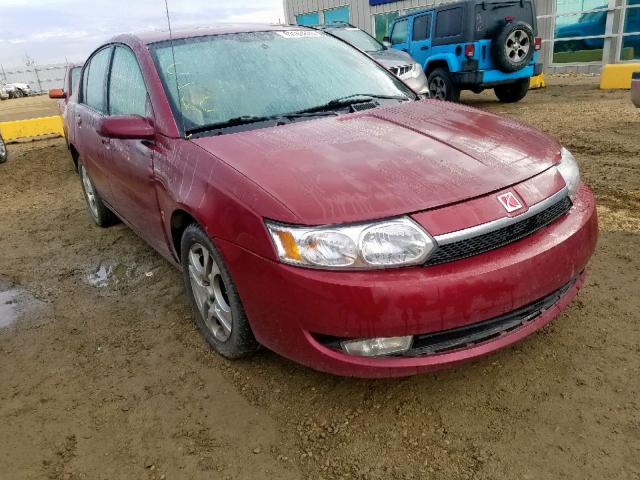 1G8AL52F84Z164263 - 2004 SATURN ION LEVEL RED photo 1