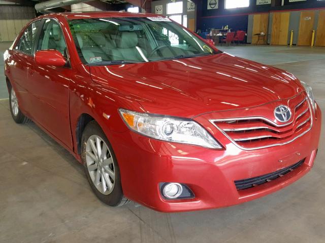 4T4BF3EK5BR159290 - 2011 TOYOTA CAMRY BASE RED photo 1
