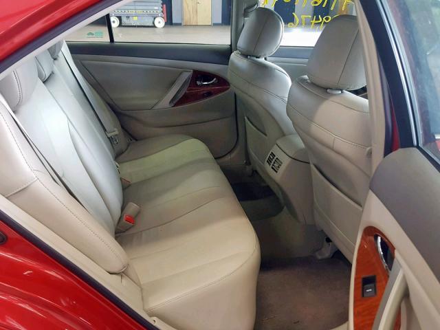 4T4BF3EK5BR159290 - 2011 TOYOTA CAMRY BASE RED photo 6
