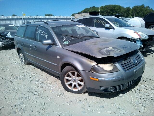 WVWVD63B94E162258 - 2004 VOLKSWAGEN PASSAT GLS GRAY photo 1