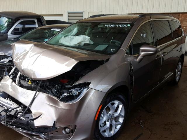 2C4RC1BG8HR689012 - 2017 CHRYSLER PACIFICA T TAN photo 2