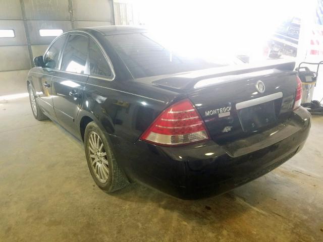 1MEHM42135G623436 - 2005 MERCURY MONTEGO PR 黑色 照片 3