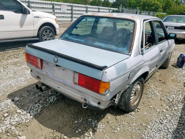 WBAAB5406G9670242 - 1986 BMW 325 E SILVER photo 4