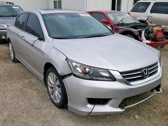 1HGCR2F86DA128790 - 2013 HONDA ACCORD EXL SILVER photo 1