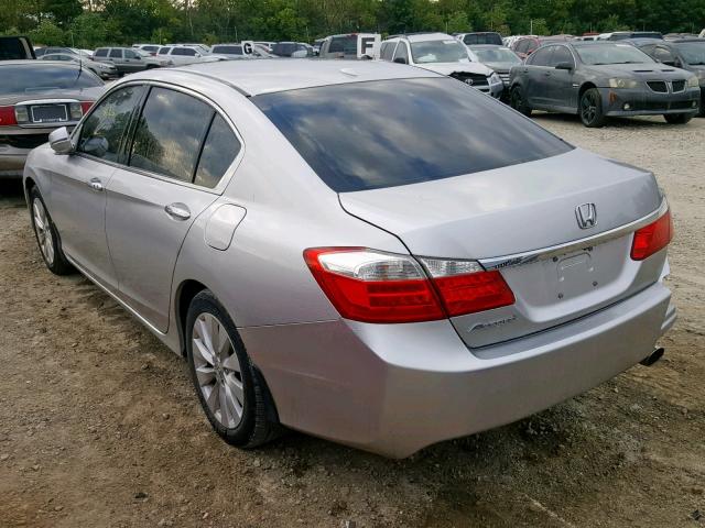 1HGCR2F86DA128790 - 2013 HONDA ACCORD EXL SILVER photo 3