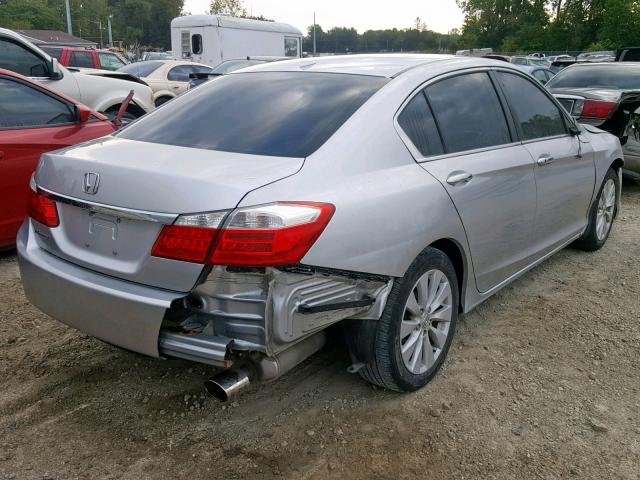 1HGCR2F86DA128790 - 2013 HONDA ACCORD EXL SILVER photo 4