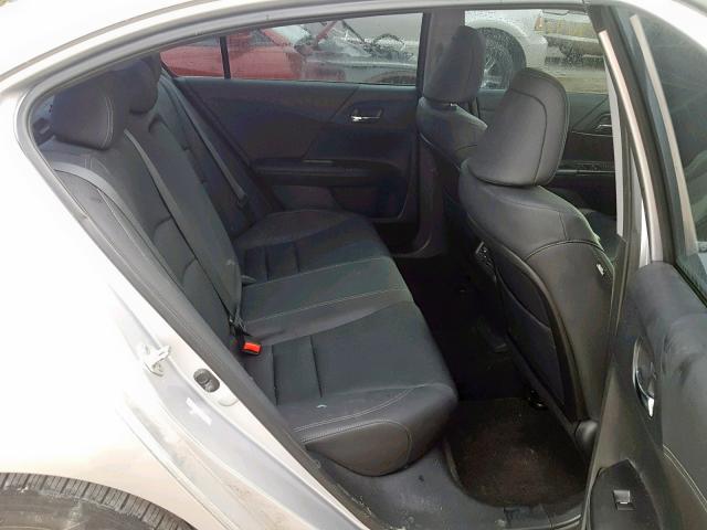 1HGCR2F86DA128790 - 2013 HONDA ACCORD EXL SILVER photo 6