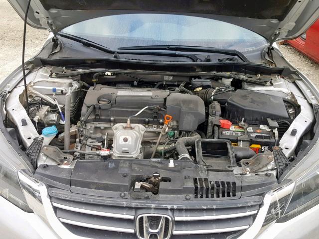 1HGCR2F86DA128790 - 2013 HONDA ACCORD EXL SILVER photo 7