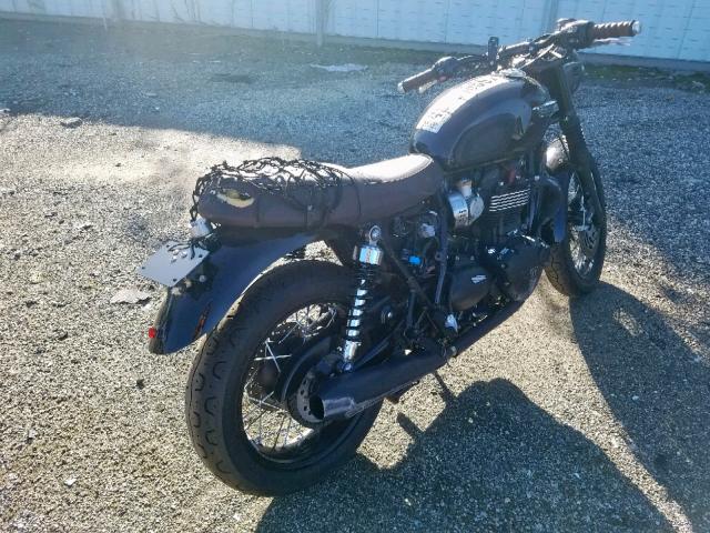 SMTD40HL3GT748661 - 2016 TRIUMPH MOTORCYCLE BONNEVILLE BLACK photo 4