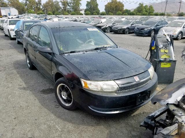 1G8AZ52F13Z152372 - 2003 SATURN ION LEVEL BLACK photo 1