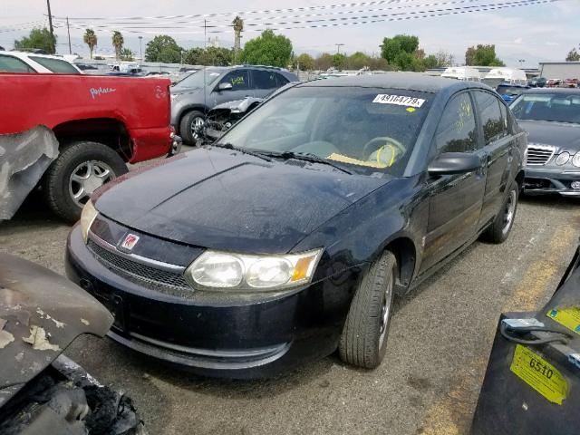 1G8AZ52F13Z152372 - 2003 SATURN ION LEVEL BLACK photo 2