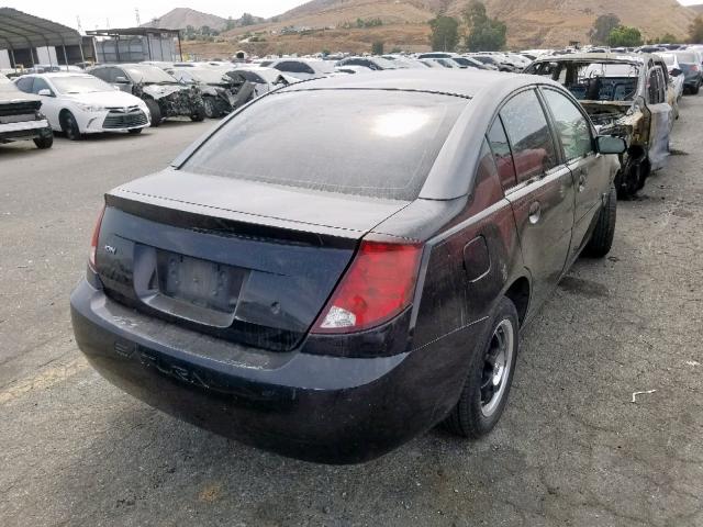 1G8AZ52F13Z152372 - 2003 SATURN ION LEVEL BLACK photo 4