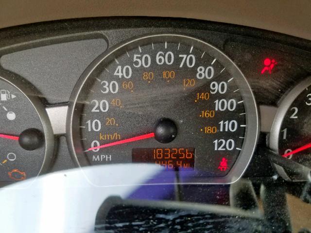 1G8AZ52F13Z152372 - 2003 SATURN ION LEVEL BLACK photo 8