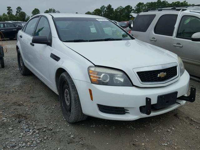 6G1MK5T25BL569736 - 2011 CHEVROLET CAPRICE PO WHITE photo 1