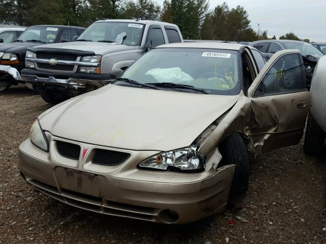 1G2NF52E43C291118 - 2003 PONTIAC GRAND AM S GOLD photo 1