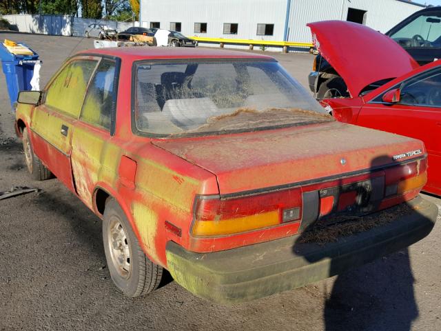 JT2EL31D3K0335698 - 1989 TOYOTA TERCEL RED photo 3