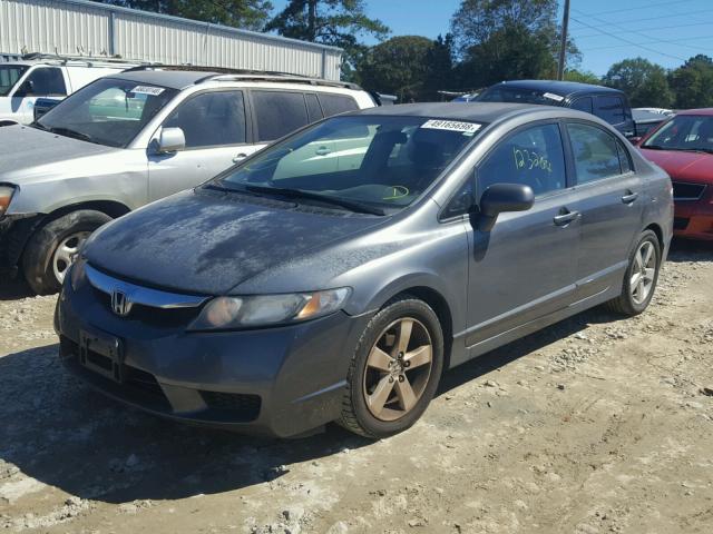 2HGFA1F64AH557596 - 2010 HONDA CIVIC SILVER photo 2