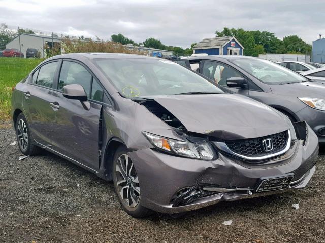 19XFB2F91DE263097 - 2013 HONDA CIVIC EXL 灰色 照片 1