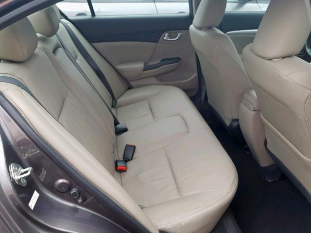 19XFB2F91DE263097 - 2013 HONDA CIVIC EXL 灰色 照片 6