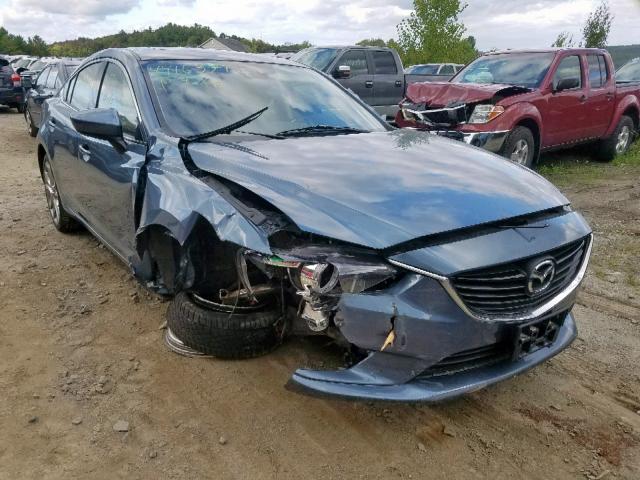 JM1GJ1W68E1133443 - 2014 MAZDA 6 GRAND TO BLUE photo 9