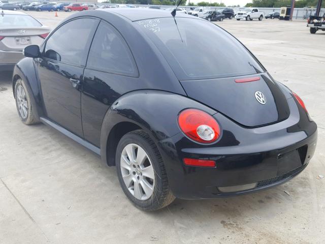 3VWPW31C48M515581 - 2008 VOLKSWAGEN NEW BEETLE 黑色 照片 3