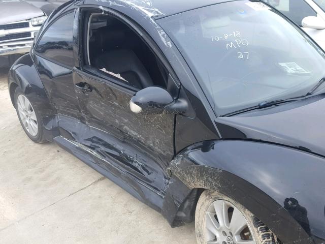 3VWPW31C48M515581 - 2008 VOLKSWAGEN NEW BEETLE 黑色 照片 9