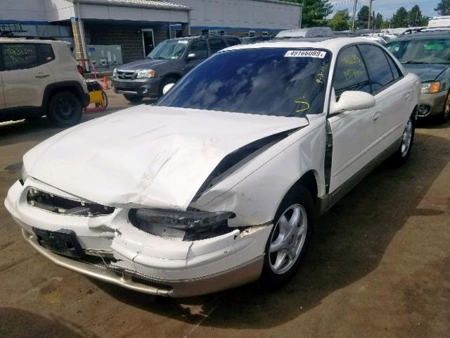 2G4WB55K421218439 - 2002 BUICK REGAL LS WHITE photo 2