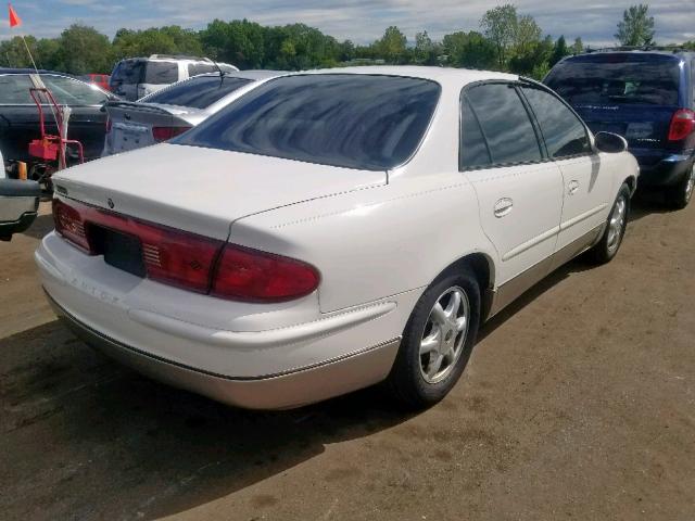 2G4WB55K421218439 - 2002 BUICK REGAL LS WHITE photo 4