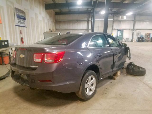 1G11C5SA8DF338515 - 2013 CHEVROLET MALIBU 1LT CHARCOAL photo 4
