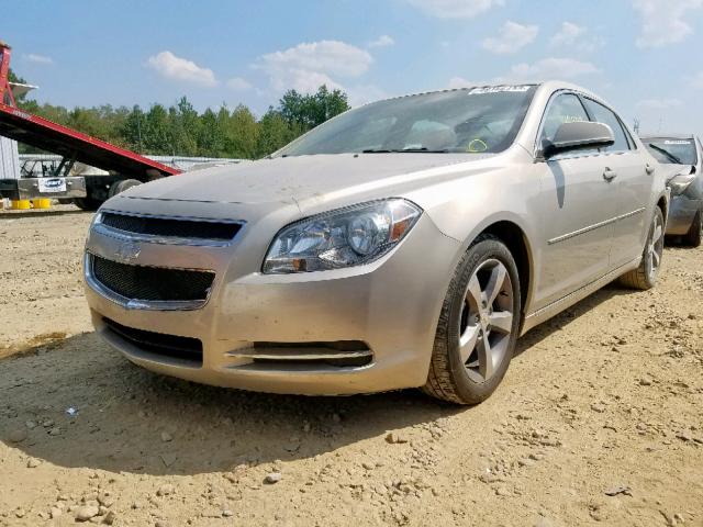 1G1ZC5EU1BF341195 - 2011 CHEVROLET MALIBU 1LT 银色 照片 2