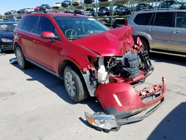 2FMDK4KC5CBA81523 - 2012 FORD EDGE LIMIT RED photo 1