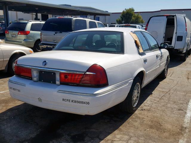 2MEFM74WXXX629832 - 1999 MERCURY GRAND MARQ WHITE photo 4