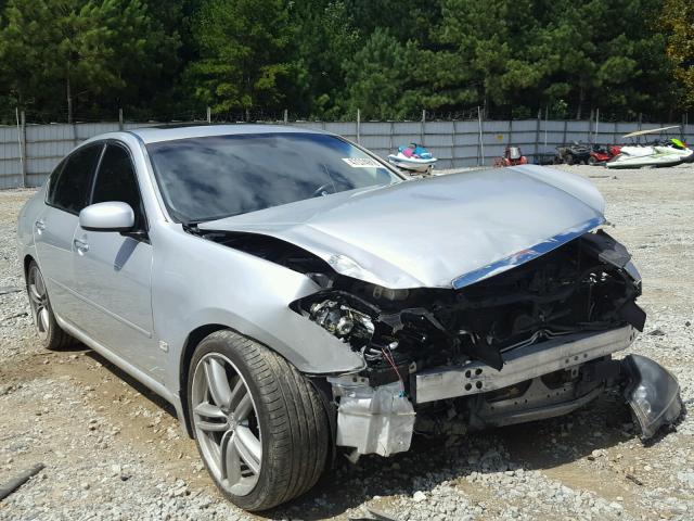 JNKBY01E37M401183 - 2007 INFINITI M45 BASE SILVER photo 1