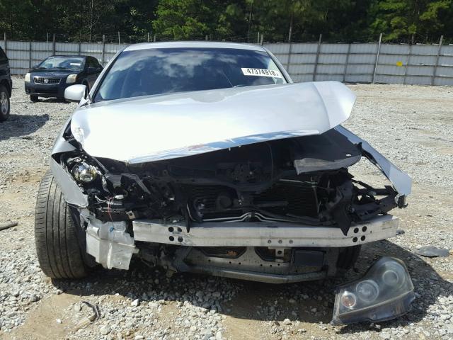 JNKBY01E37M401183 - 2007 INFINITI M45 BASE SILVER photo 9