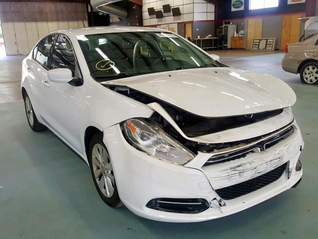 1C3CDFDH3ED791567 - 2014 DODGE DART SE AE WHITE photo 1