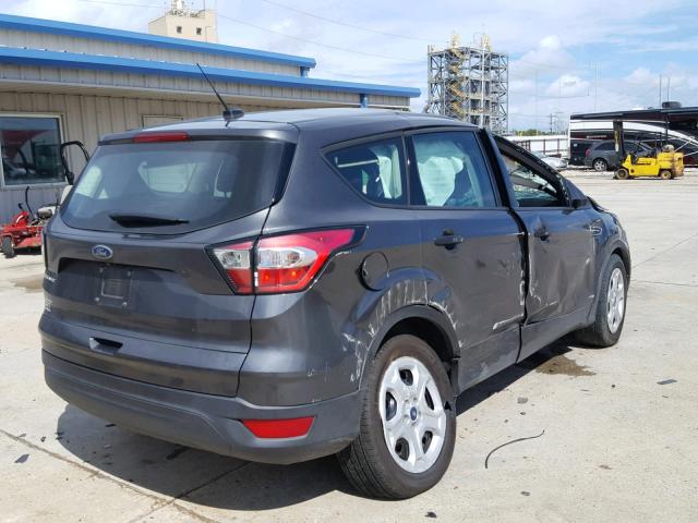 1FMCU0F74JUA48421 - 2018 FORD ESCAPE S GRAY photo 4