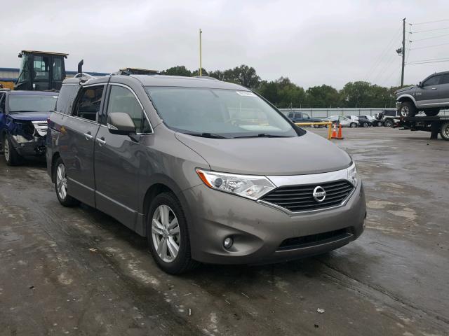 JN8AE2KPXF9134163 - 2015 NISSAN QUEST S GRAY photo 1