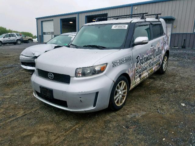JTLKE50E791061604 - 2009 TOYOTA SCION XB ვერცხლისფერი ფოტო 2