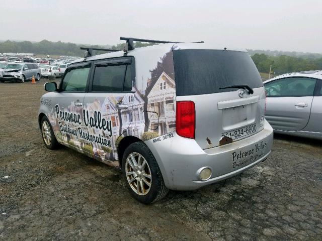 JTLKE50E791061604 - 2009 TOYOTA SCION XB ვერცხლისფერი ფოტო 3