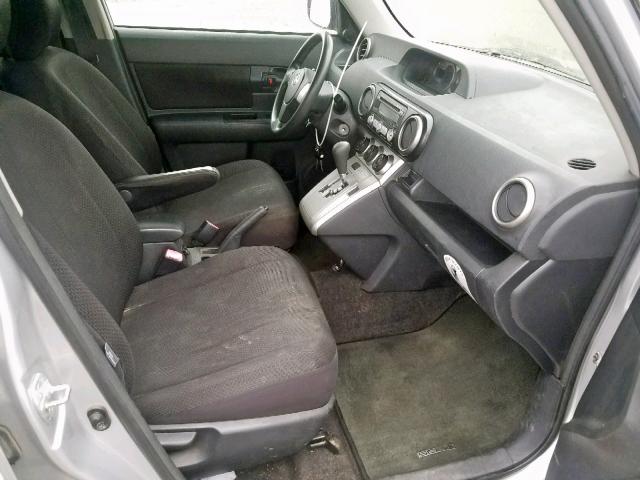 JTLKE50E791061604 - 2009 TOYOTA SCION XB ვერცხლისფერი ფოტო 5
