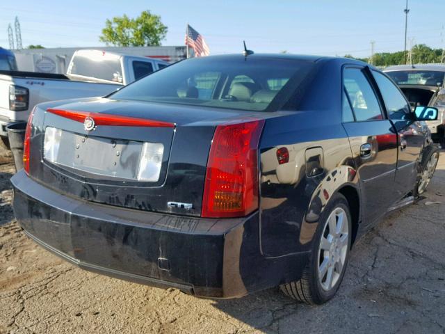 1G6DP577660205203 - 2006 CADILLAC CTS HI FEA BLACK photo 4