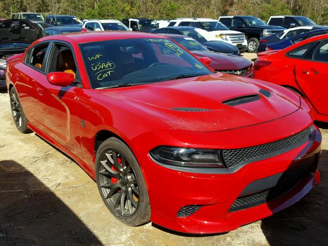 2C3CDXL97GH232853 - 2016 DODGE CHARGER SR RED photo 1