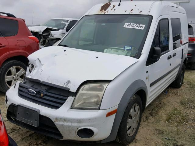 NM0LS6BN3AT014457 - 2010 FORD TRANSIT CO WHITE photo 2