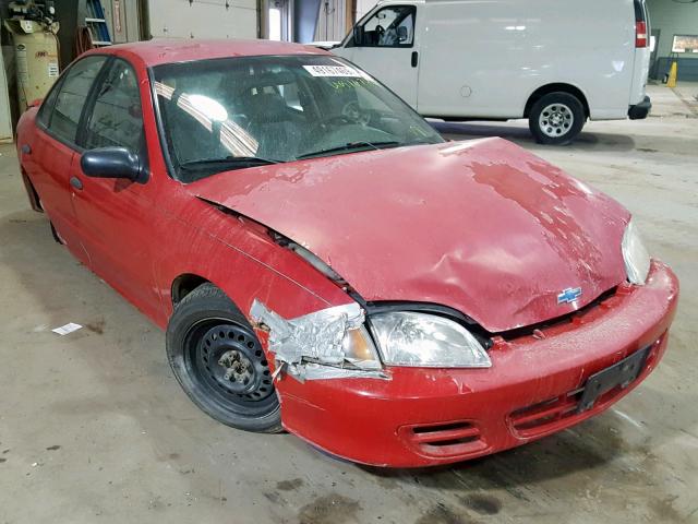 1G1JC524017219955 - 2001 CHEVROLET CAVALIER B RED photo 1