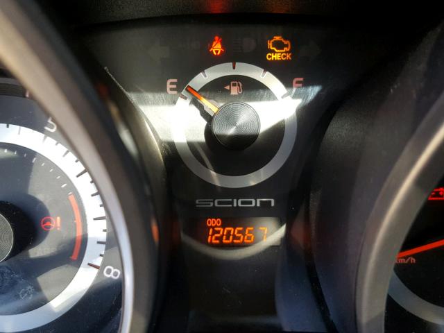 JTKJF5C72B3015196 - 2011 TOYOTA SCION TC ლურჯი ფოტო 8