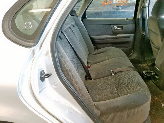 1FAFP55U52A109345 - 2002 FORD TAURUS SES SILVER photo 6